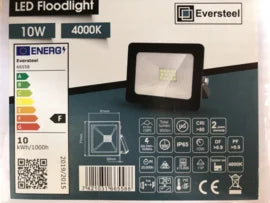 Eversteel - Led Werklamp - Verstraler - 10W - 4000K